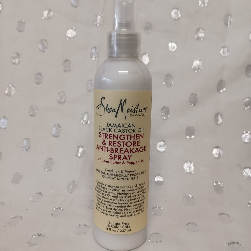 Shea Moisture Jamaican Black Castor Oil Strengthen & Restore Anti-Breakage Spray